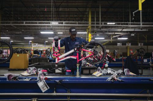 A worker at the BCA factory. Source: Kent courtesy photo