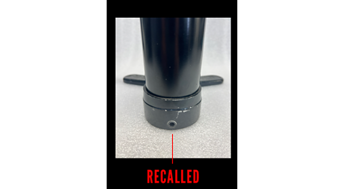 Only pumps with a bleed valve on the front of the base are included. Only pumps with a bleed valve on the front of the base are included.